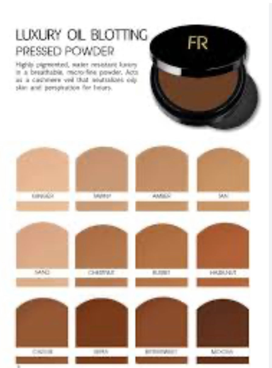 Flori Roberts Luxury Oil Blotting Powder - Shade - AMBER
